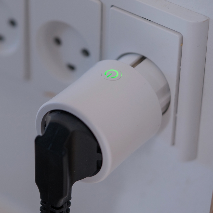 Osram - Розумна розетка SMART+ MATTER SCHUKO 2300W/230V/10A Wi-Fi біла