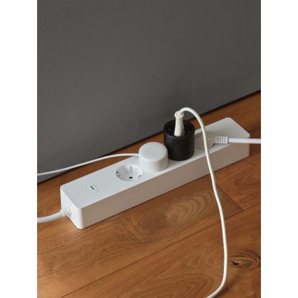 Osram - Розумна розетка SMART+ MATTER SCHUKO 2300W/230V/10A Wi-Fi чорна