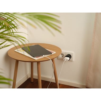 Osram - Розумна розетка SMART+ MATTER SCHUKO 2300W/230V/10A Wi-Fi чорна