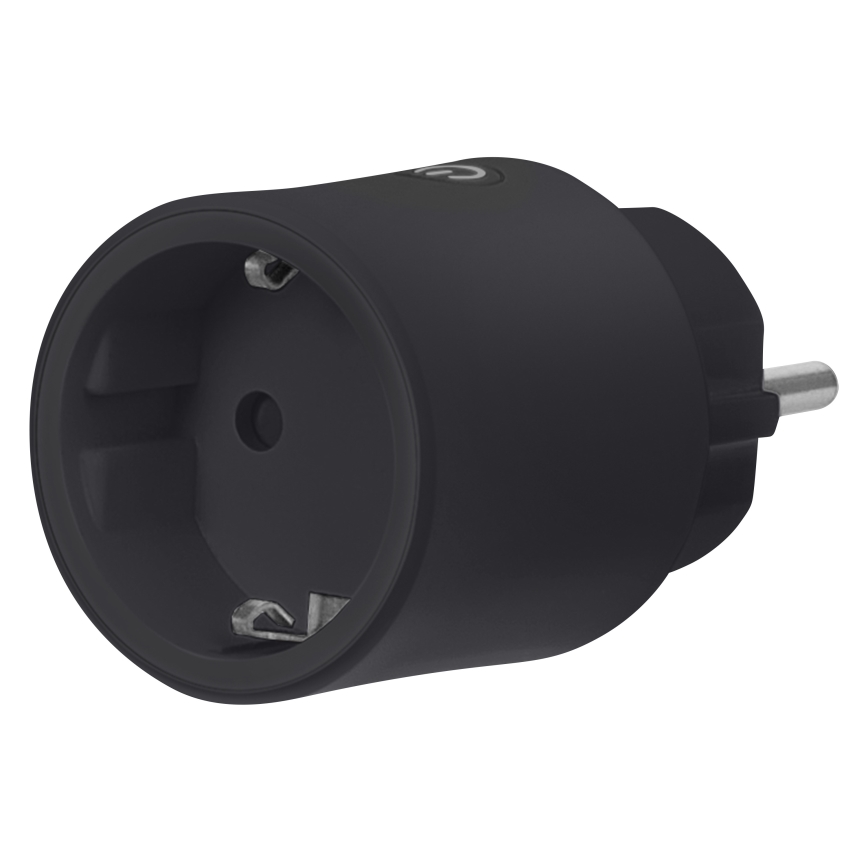 Osram - Розумна розетка SMART+ MATTER SCHUKO 2300W/230V/10A Wi-Fi чорна