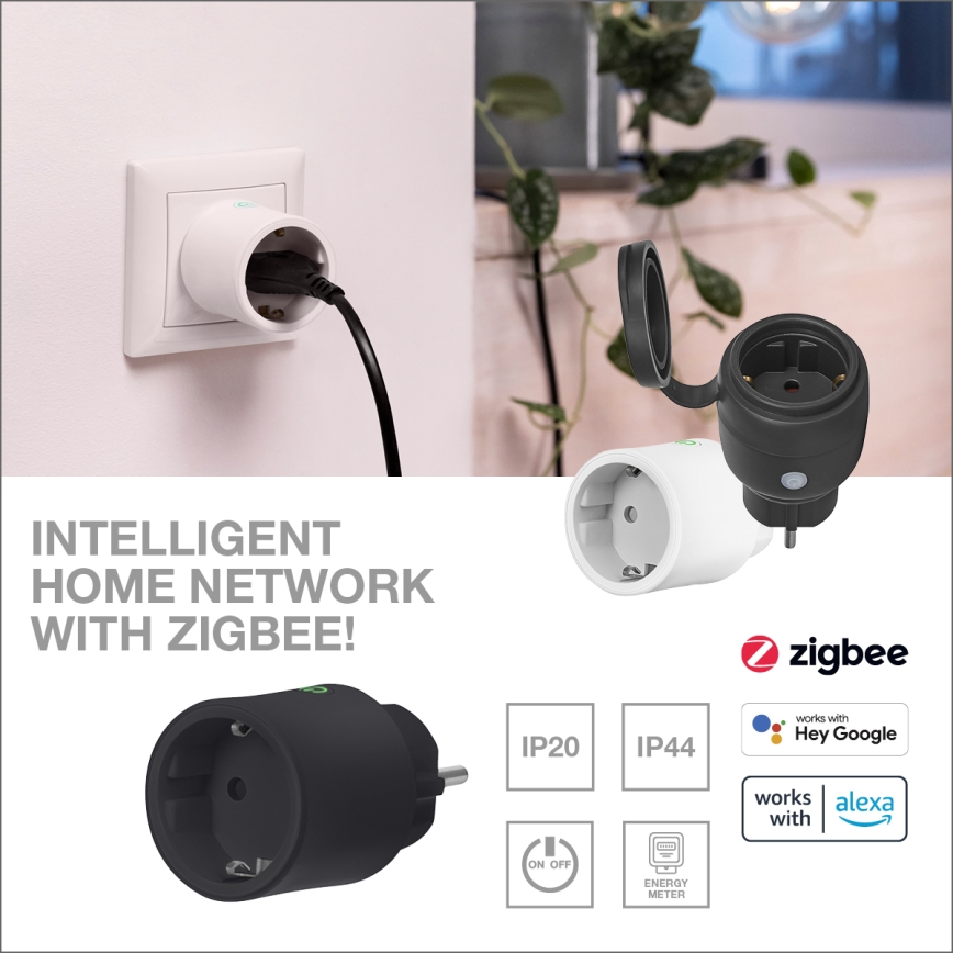 Osram - Розумна зовнішня розетка SMART+ SCHUKO 3680W/230V/16A IP44