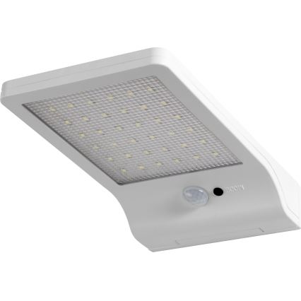 Osram - солнечный светодиодный настенный светильник с датчиком DOORLED, 3 Вт (LED), 3,3 В, 2000 мА·ч, IP44, белый