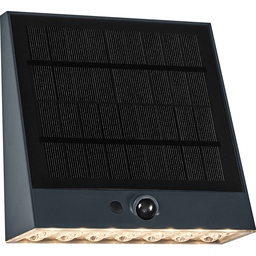 Osram - LED сонячний настінний світильник з датчиком ENDURA STYLE LED/10,2W/4,2V 2000 mAh IP54 антрацит