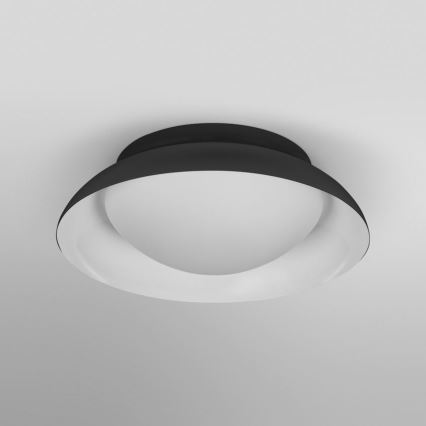Osram - стельний світильник ORBIS MILAN 2xE27/10W/230V діаметр 30,5 см чорний