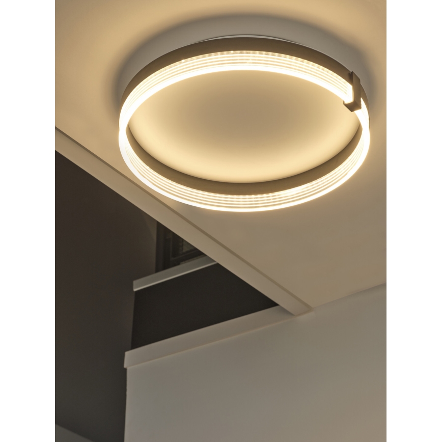 Osram - LED стельовий світильник DECOR CIRCLE LED/25W/230V 3000/4000/6500K Ø 40 см чорний/білий