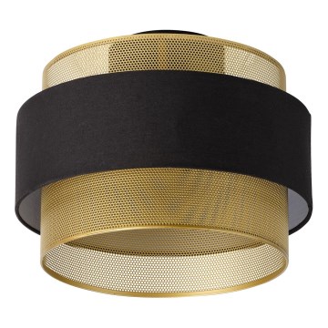 Osram - Стельовий світильник DECOR HORNET 1xE27/10W/230V діаметр 30 см чорний/золотий