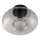Osram - Стельовий світильник DECOR SMOKE 1xE27/12W/230V діаметр 28 см чорний/димчасто-сірий