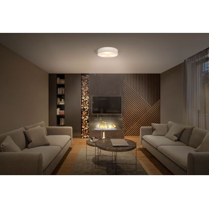 Osram - стельовий світильник ORBIS PARIS 1xE27/25W/230V, діам. 30 см, кремовий