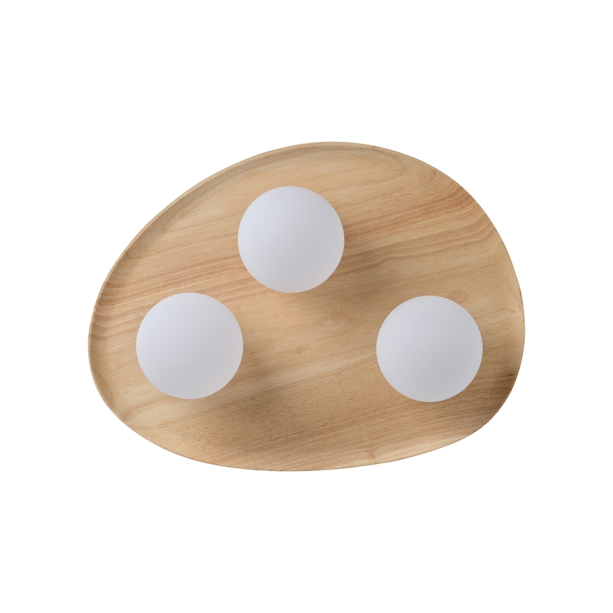 Osram - Стельовий світильник WOOD NEST 3xG9/5W/230V, каучукове дерево