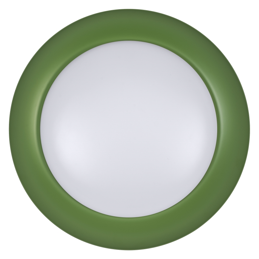 Osram - затемнюваний світлодіодний стельовий світильник ORBIS PLATE LED/35W/230V діам. 43 см зелений/чорний