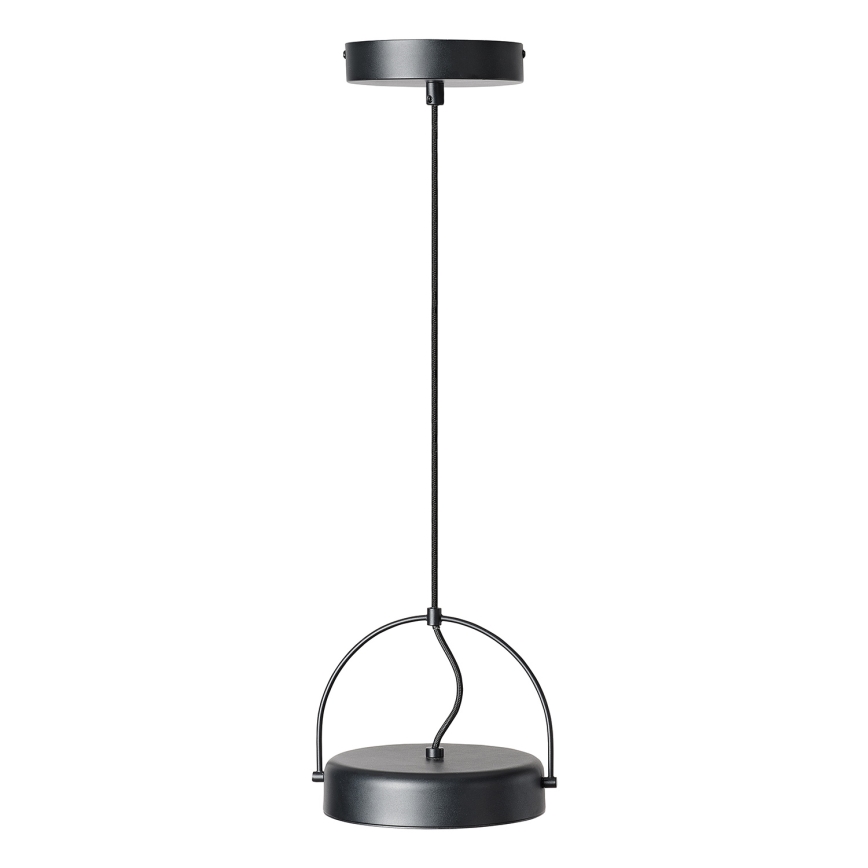 Osram - светодиодная люстра на тросовой подвеске DECOR PUCK LED/12W/230V CRI 90 чёрная