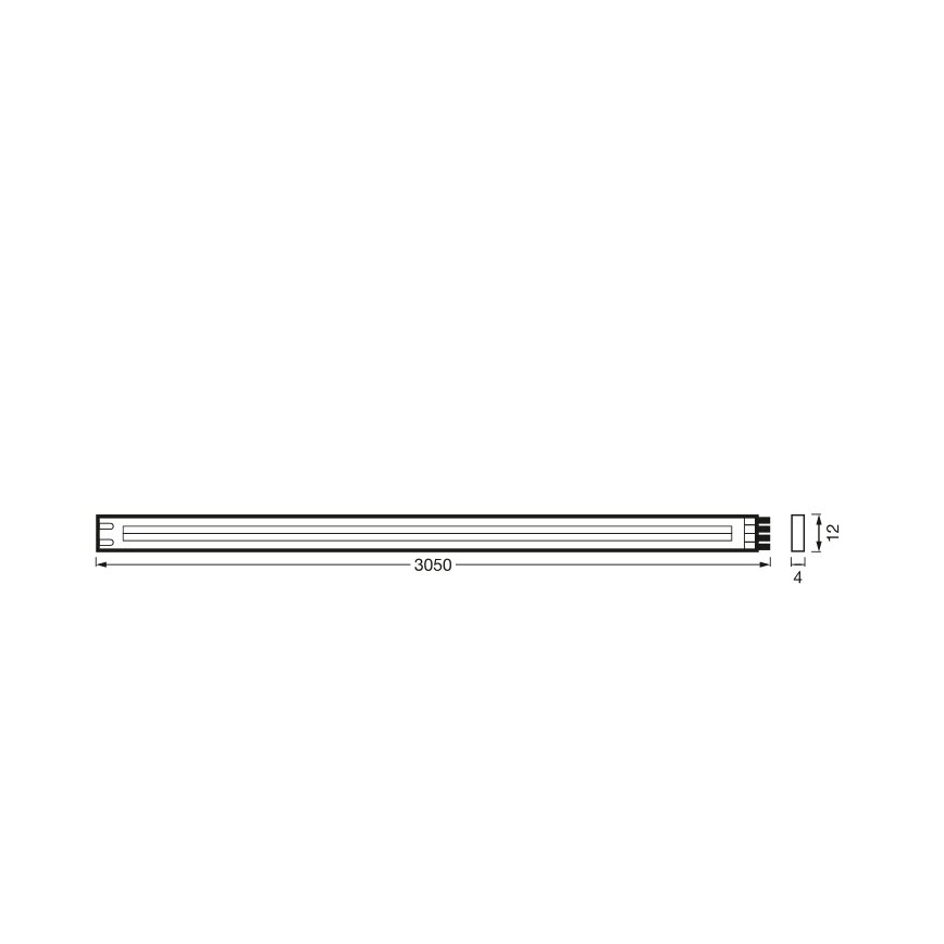 Osram - Светодиодная наружная лента FLEX COB 3m LED/15W/230V IP44