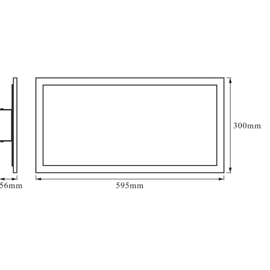 Osram - диммируемый потолочный светодиодный светильник SMART+ PLANON LED/22 Вт/230 В 60x30 см 3000-6500 К Wi-Fi