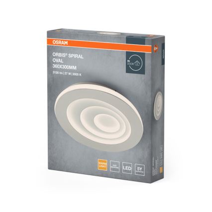 Osram - светодиодный потолочный светильник ORBIS SPIRAL LED/27W/230V
