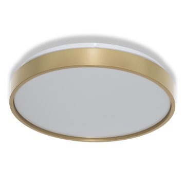 Osram - светодиодный потолочный светильник с датчиком сумерек CEILING LUXO LED/18W/230V, диаметр 32 см, золотистый