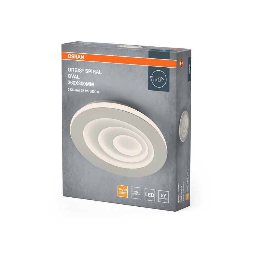 Osram - светодиодный потолочный светильник ORBIS SPIRAL LED/27W/230V