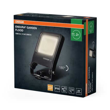 Osram - светодиодный прожектор ENDURA LED/10W/230V 3000K IP65 антрацит