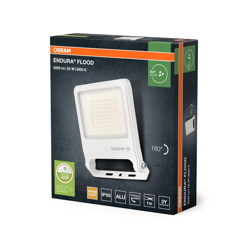 Osram - Светодиодный прожектор ENDURA LED/50W/230V 3000K IP65