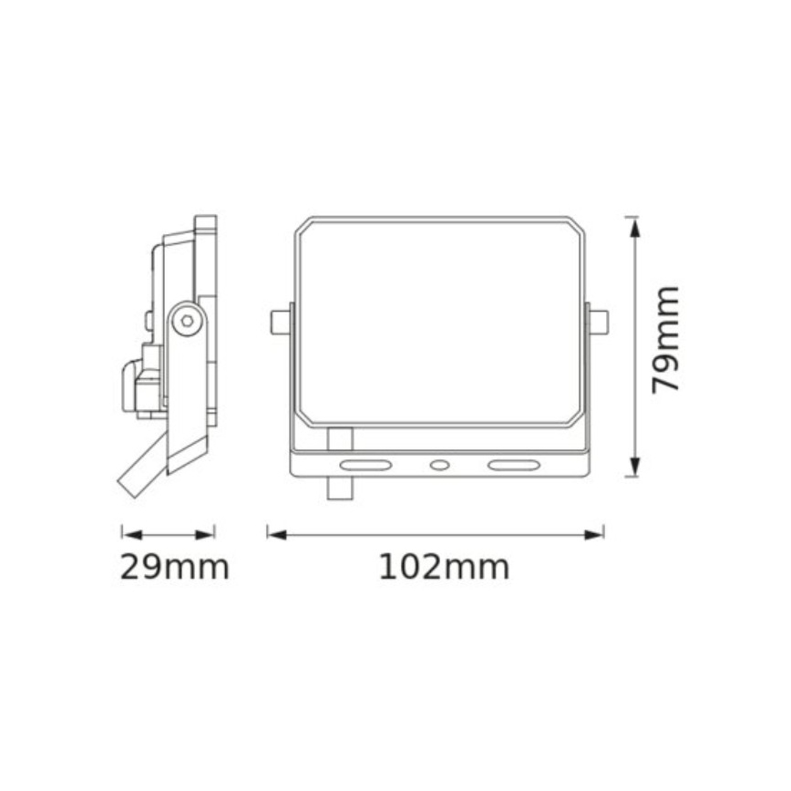 Osram - светодиодный прожектор FLOODLIGHT, 10 Вт, 230 В, 3000 К, IP65