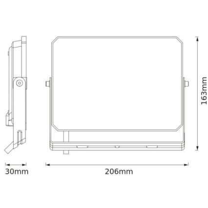 Osram - светодиодный прожектор FLOODLIGHT, 50 Вт, 230 В, 3000 K, IP65