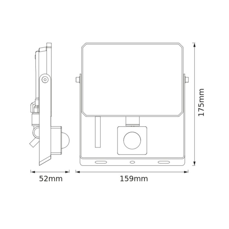 Osram - светодиодный прожектор с датчиком FLOODLIGHT LED/30W/230V 6500K IP65