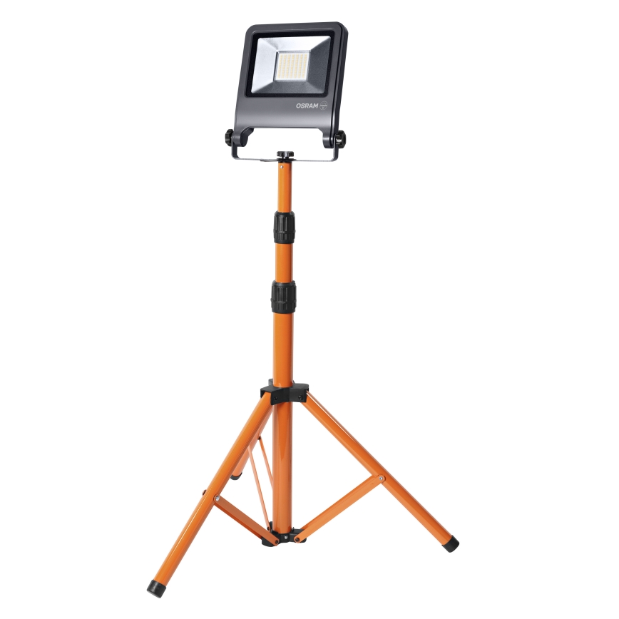 Osram - светодиодный прожектор со штативом TRIPOD LED/50W/230V 4000K IP65 оранжевый