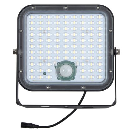 Osram - Светодиодный диммируемый солнечный прожектор с датчиком ENDURA LED/30W/6,4V 4000K IP65 черный + пульт дистанционного управления