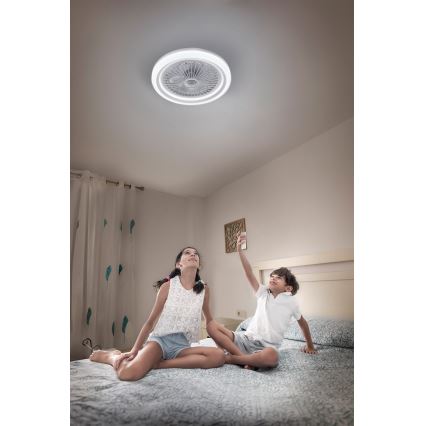 Osram - світлодіодний стельовий світильник із вентилятором SOLANO LED/26W/230V 3000/4000/6500K з можливістю регулювання яскравості + пульт дистанційного керування