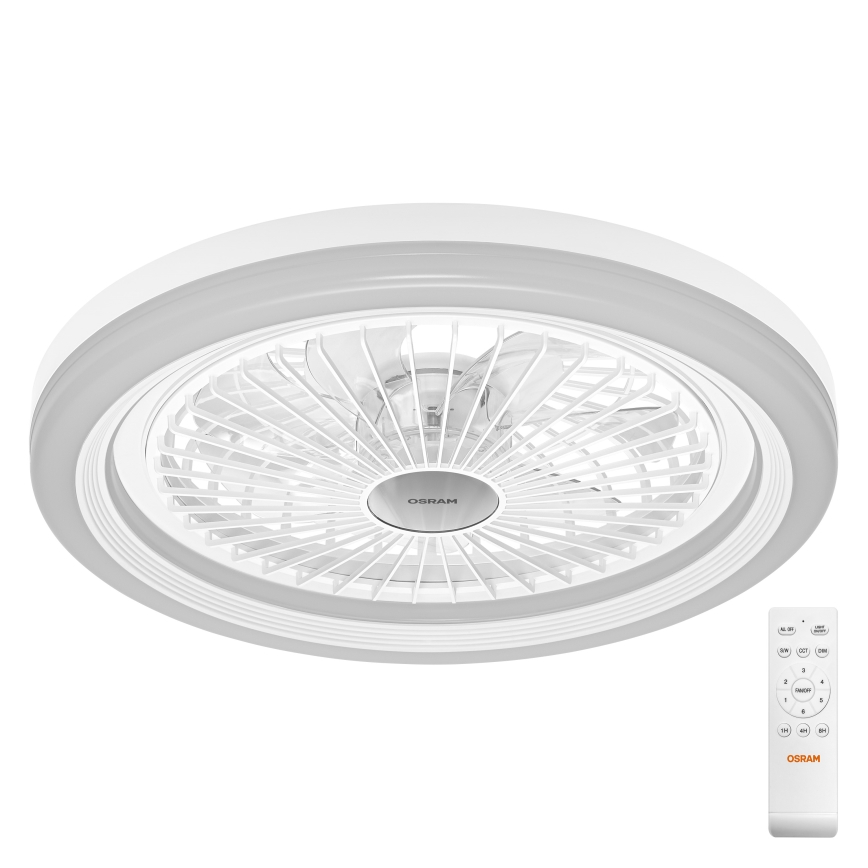 Osram - світлодіодний стельовий світильник із вентилятором SOLANO LED/26W/230V 3000/4000/6500K з можливістю регулювання яскравості + пульт дистанційного керування