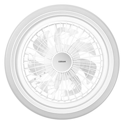 Osram - світлодіодний стельовий світильник із вентилятором SOLANO LED/26W/230V 3000/4000/6500K з можливістю регулювання яскравості + пульт дистанційного керування