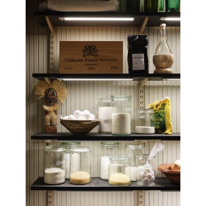 Осрам - LED світильник під шафу з датчиком руху та сутінків LINEAR LED/4W/3,7V 1500 mAh 3000/4000/6500K 60 cm сірий