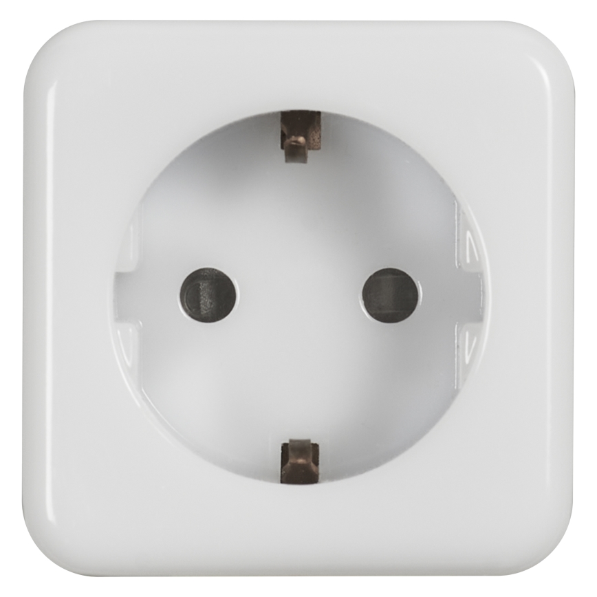 Osram - Світлодіодна розетка з регулюванням яскравості та підсвіткою SCHUKO SMART+ NIGHTLIGHT 3680W/230V Wi-Fi