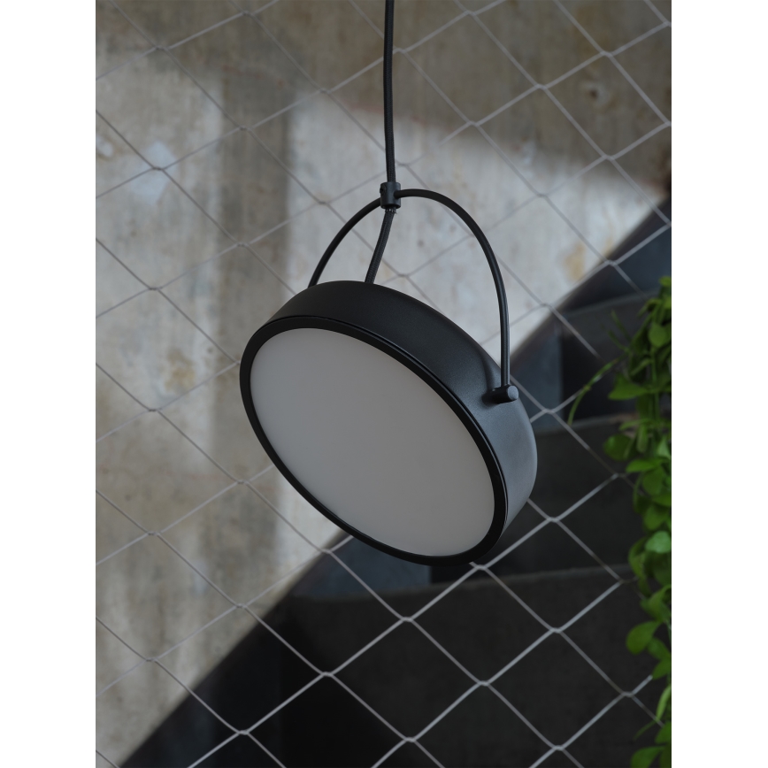 Осрам – світлодіодний підвісний світильник на тросі DECOR PUCK, 12 Вт / 230 В, CRI 90, чорний