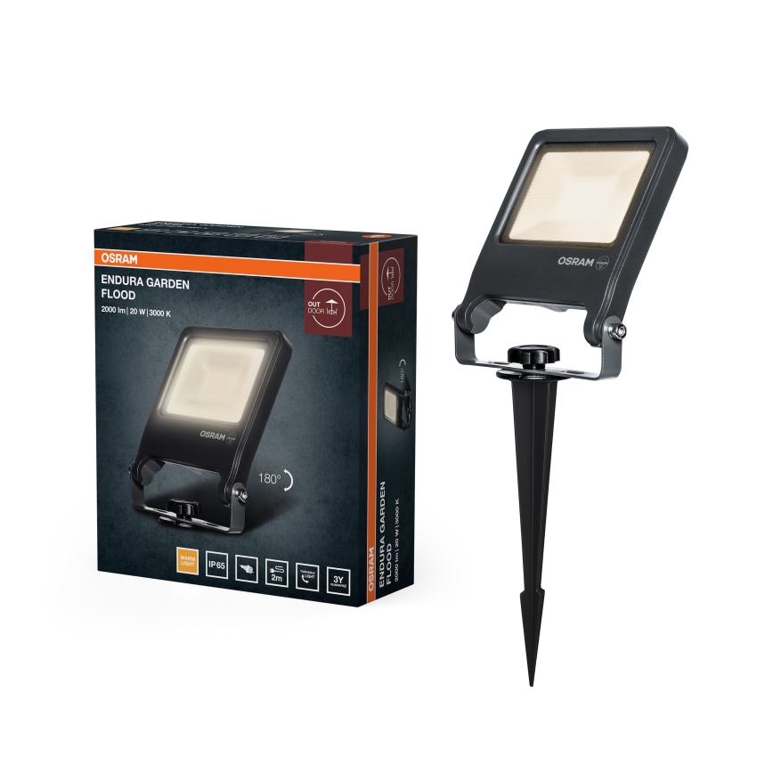 Osram - LED-прожектор ENDURA LED/20W/230V 3000K IP65 антрацит