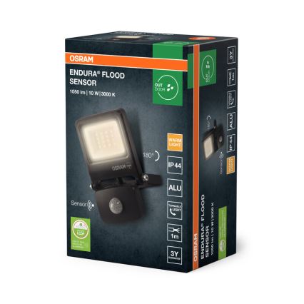 Osram - світлодіодний прожектор ENDURA з датчиком LED/10W/230V 3000K IP44