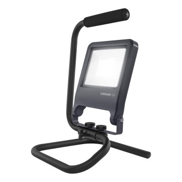 Osram - світлодіодний прожектор S-STAND з кронштейном, 50 Вт, 230 В, 4000 К, IP65, антрацит