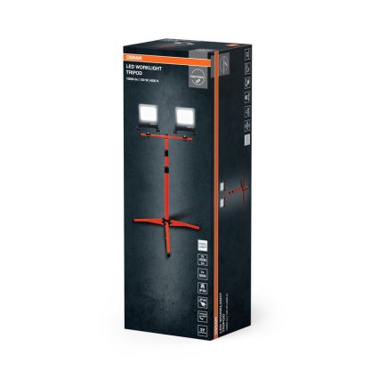 Osram - світлодіодний прожектор зі штативом TRIPOD 2xLED/50W/230V IP65