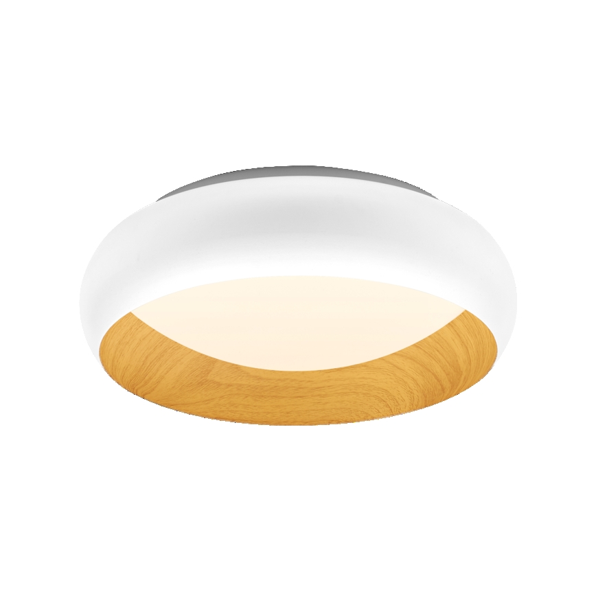 Osram - димований стельовий світильник ORBIS LIVIA LED/16W/230V, діаметром 30 см, білий/коричневий