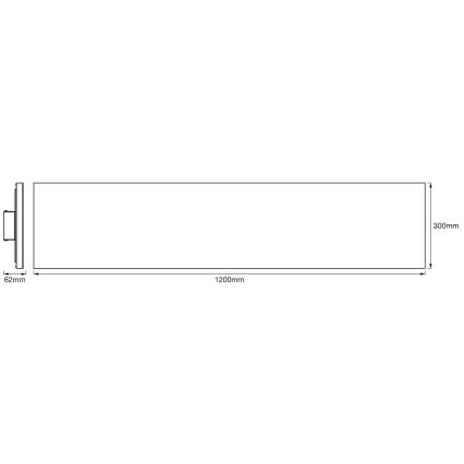 Osram - LED димований стельовий світильник SMART+ FRAMELESS LED/40W/230V 3000-6500K Wi-Fi