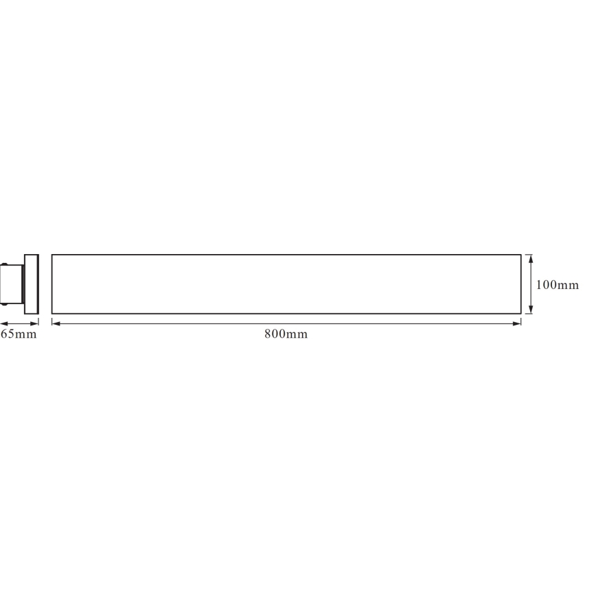Осрам - димований стельовий світильник СМАРТ+ ПЛАНОН LED/27W/230V 80x10 cm 3000-6500K Wi-Fi