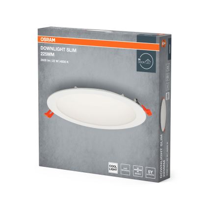 Osram - Світлодіодний вбудований світильник SLIM LED/22W/230V 4000K