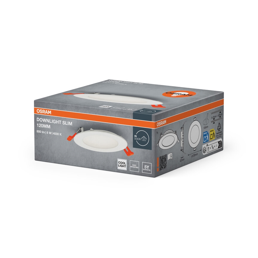 Osram - Світлодіодний вбудований світильник SLIM LED/8W/230V 4000K