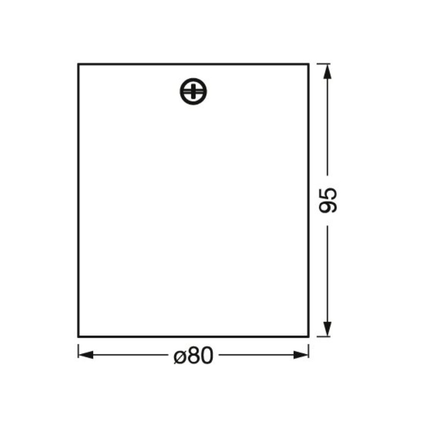Osram - Точечный светильник SPOT 1xGU10/7W/230V белый