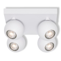 Osram - точечный светильник SPOT SPHERAL 4xGU10/6W/230V bílá