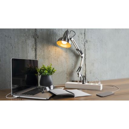 Osram - Удлинитель SMART+ 4 розетки тип F + 2xUSB-A + 2xUSB-C Wi-Fi