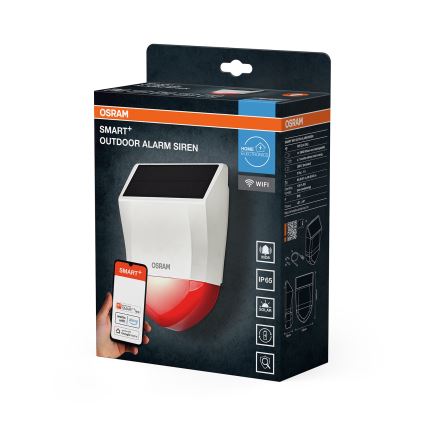 Osram - Уличная солнечная охранная сигнализация SMART+ 5V IP65 Wi-Fi