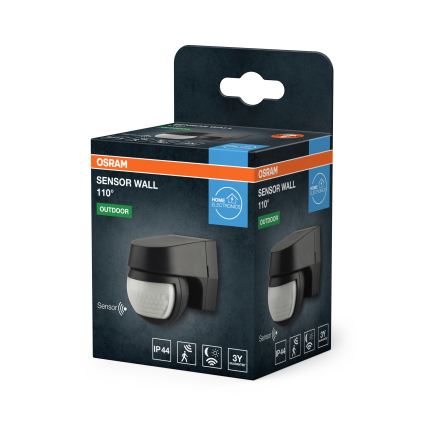 Osram - Уличный инфракрасный датчик движения 230V IP44 черный