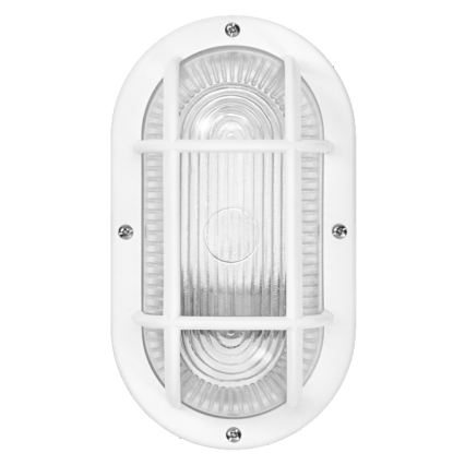 Osram - Уличный настенный светильник BULKHEAD 1xE27/10W/230V IP54 белый