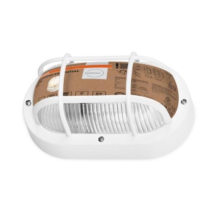Osram - Уличный настенный светильник BULKHEAD 1xE27/10W/230V IP54 белый