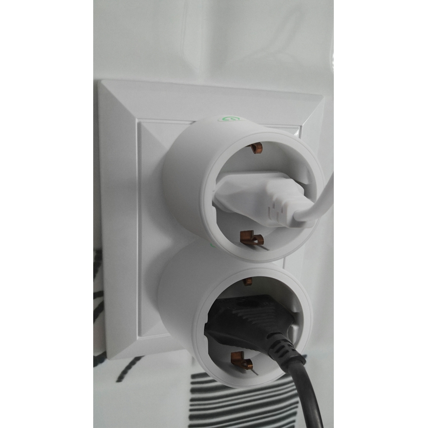 Osram - Умная розетка SMART+ MATTER SCHUKO 2300 Вт/230 В/10 А Wi-Fi белая